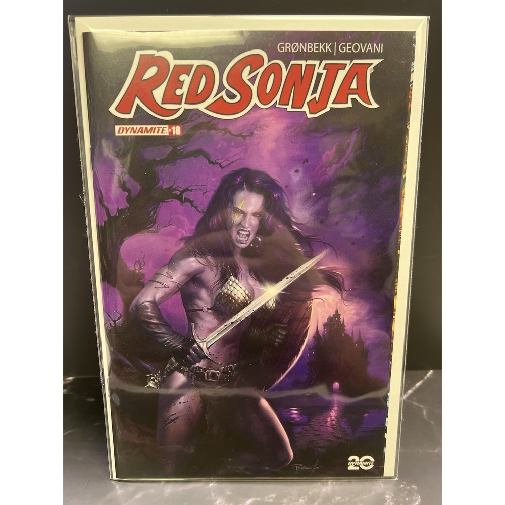 Red Sonja 2023 #18 Cover L FOC Parrillo Ultraviolet